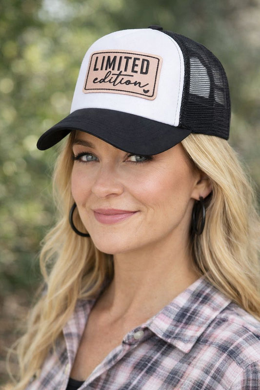 Limited Editions Patch Hat - Baseball Cap or Trucker Hat