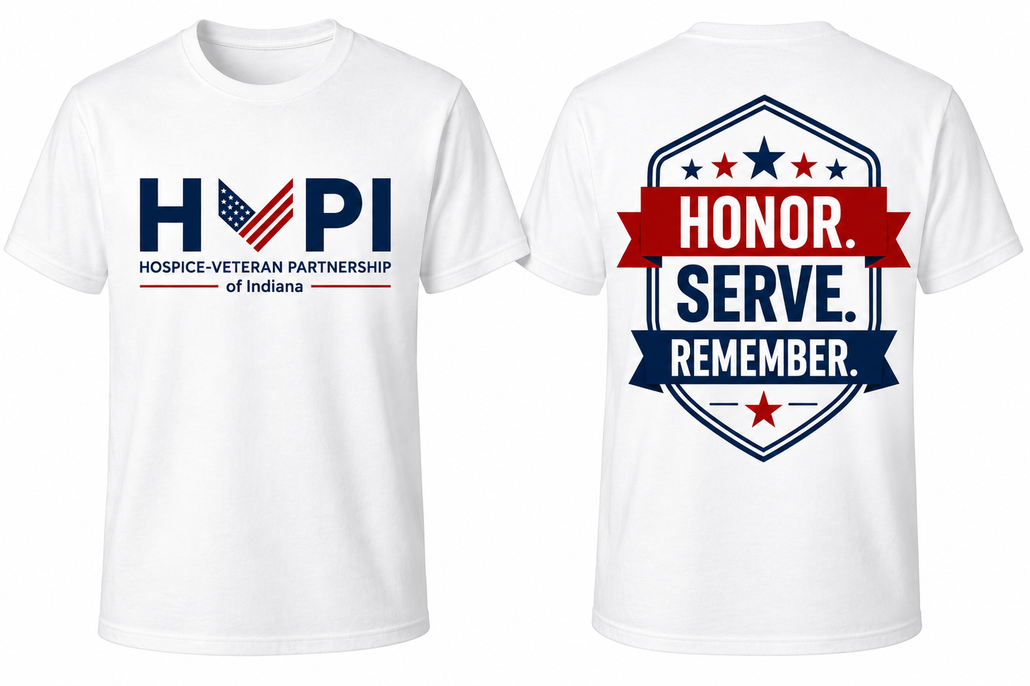 HVPI Honor. Serve. Remember. Tee