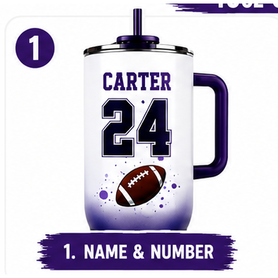 Brownsburg Bulldogs Custom Tumbler & Bottle Fundraiser