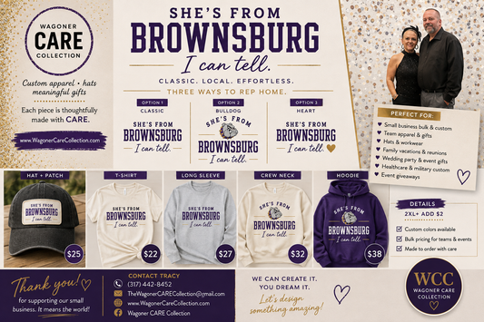 She's From Brownsburg, I Can Tell - Hat + Patch