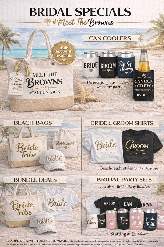 Bridal Fair Specials - Custom Order