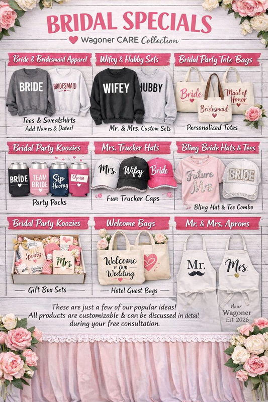 Bridal Fair Specials - Custom Order